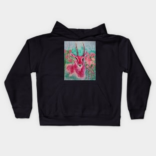 Pink Antelope Kids Hoodie